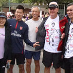 Participating at the Terry Fox Run