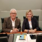 Don with Karen Rea at Markham Council