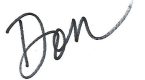 Scanned Don Signed